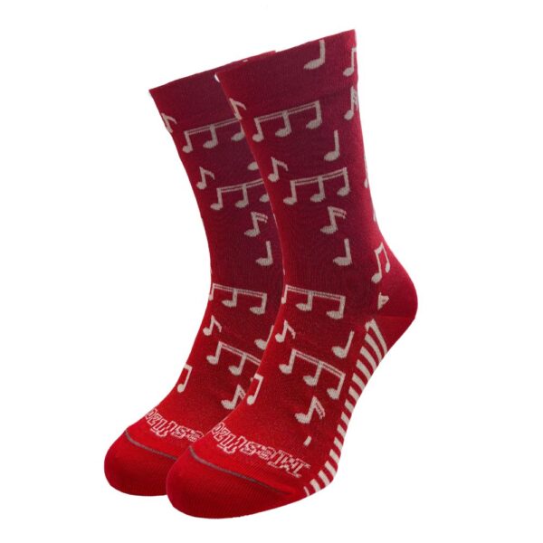 Notas Musicales Rojo